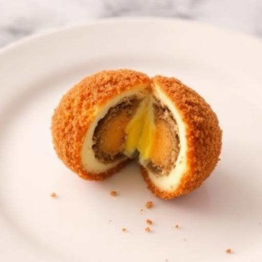 Huevo Relleno Empanizado